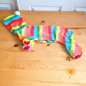 NWOT! Dog Jacket - colourful (5070)